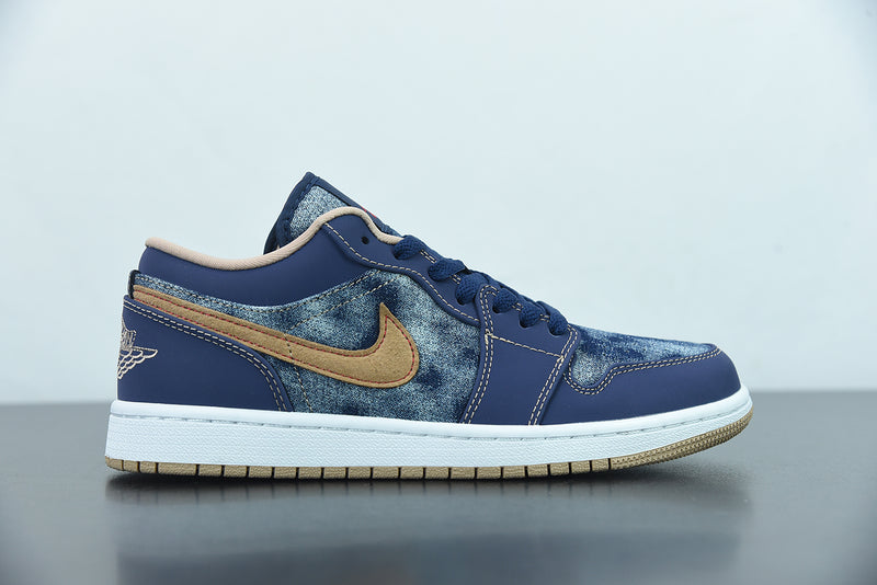 Nike Air Jordan 1 - Low Denim Midnight Navy