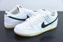 Nike SB Dunk Low Pro White Gum (Label Black)