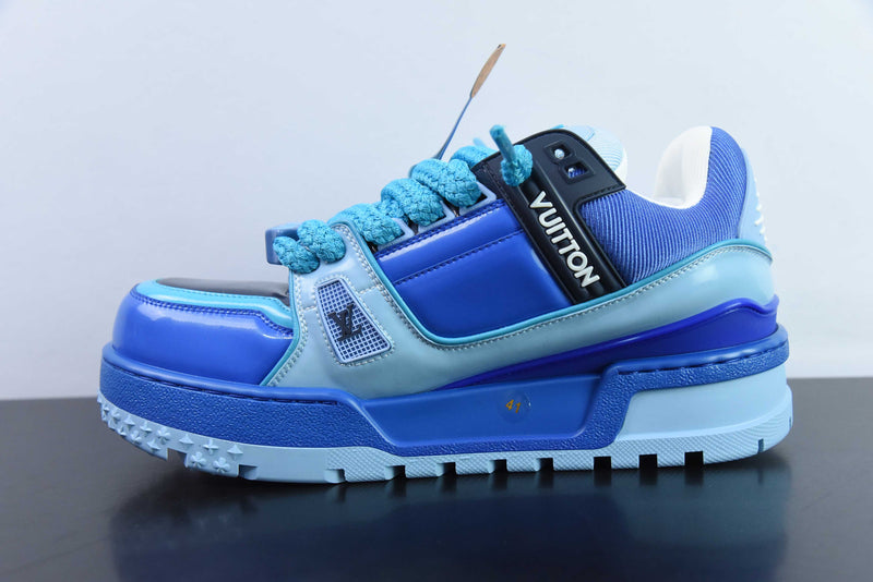 Louis Vuitton LV Trainer Maxi Sneaker Azul