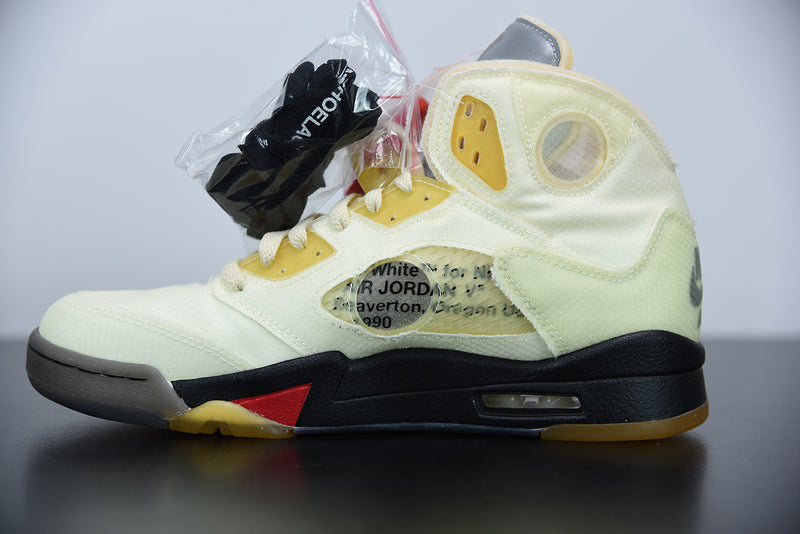 Nike Air Jordan 5 - Retro Off-White Sail