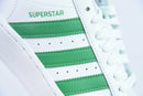 adidas - Superstar Trainer White/Green