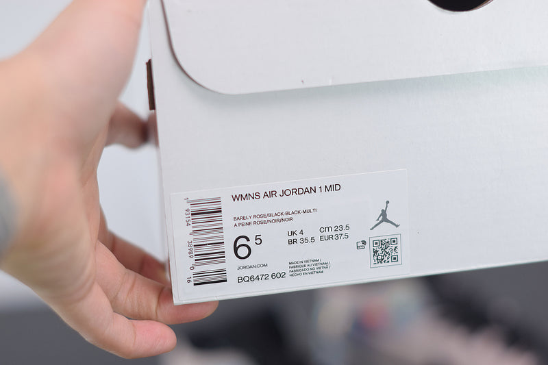 Nike Air Jordan 1 - Mid Dirty Powder Iridescent