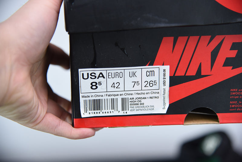 Nike Air Jordan 1 - Retro High Pine Green