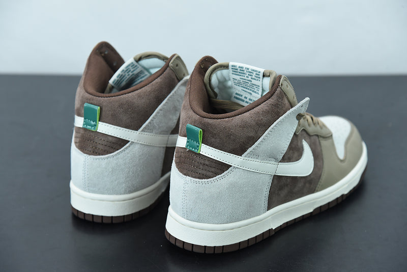 Nike Dunk High Light Chocolate