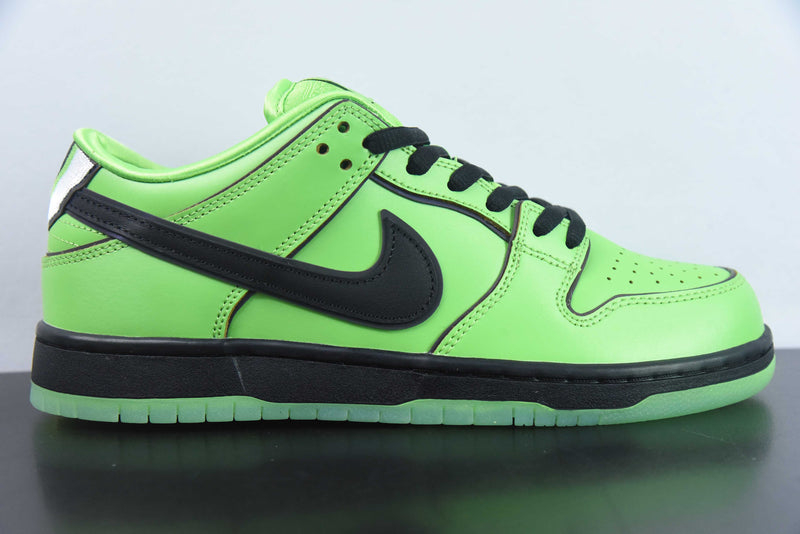 Nike Dunk Low The Powerpuff Girls Buttercup (Meninas super poderosas)