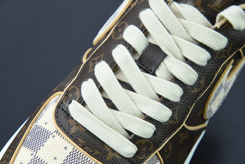 Louis Vuitton Nike Air Force 1 Low 'Monogram Brown Damier Azur'