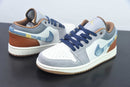 Nike Air Jordan 1 - Low Phantom Repaired Denim Swoosh