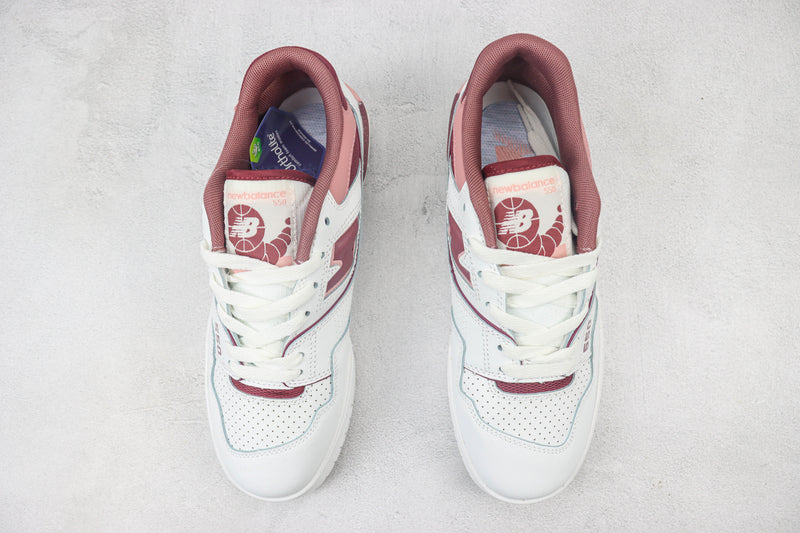 New Balance 550 Washed Burgundy
