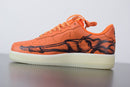 Nike Air Force 1 Low Orange Skeleton Halloween (2020)