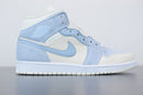 Nike Air Jordan 1 Mid White Celestine Blue