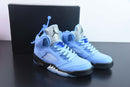 Nike Air Jordan 5 - Retro UNC University Blue