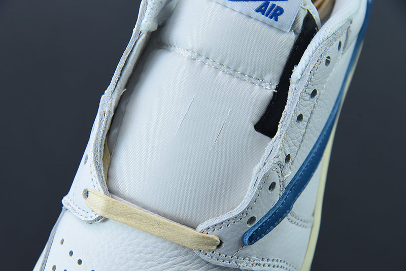 Nike Air Jordan 1 - Low Travis Scott X Fragment White/Blue