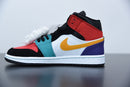 Nike Air Jordan 1 - Mid Bred Multi-Color