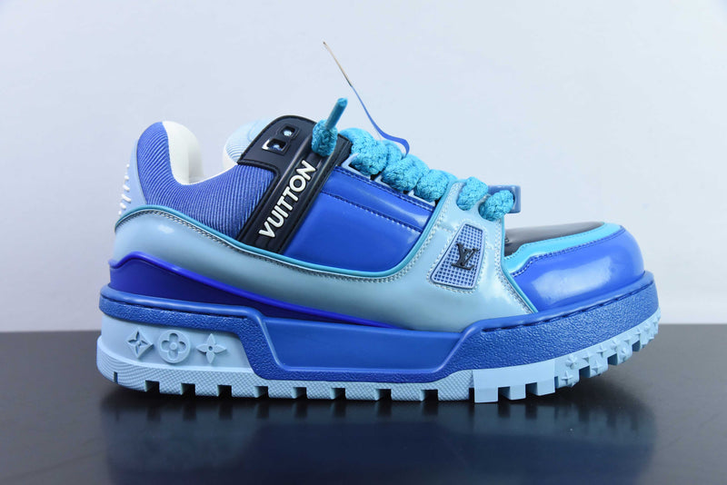 Louis Vuitton LV Trainer Maxi Sneaker Azul