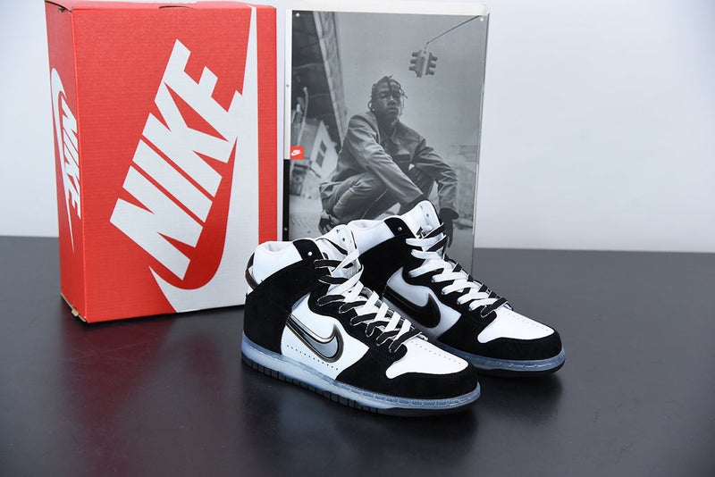 Nike Dunk High Slam Jam White Black