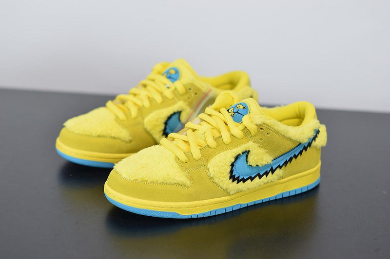 Nike SB Dunk Low Grateful Dead Bears Opti Yellow