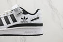 adidas - Forum Low White Black