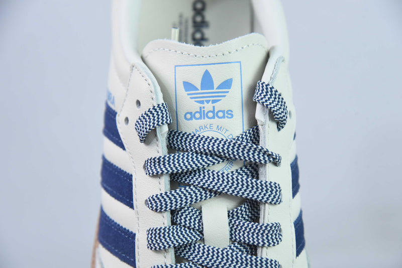 adidas - Samba Pacote Off White Azul Escuro