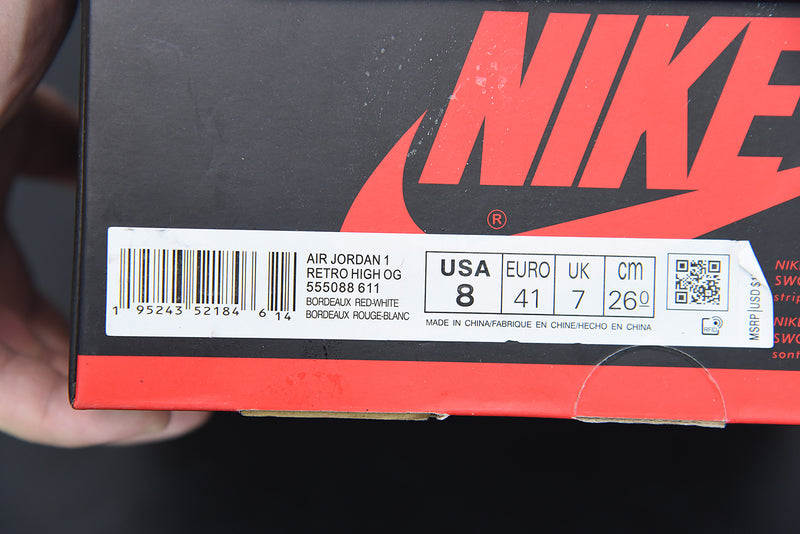 Nike Air Jordan 1 - Retro High Bordeaux