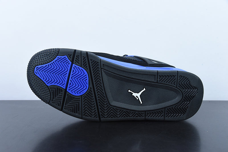 Nike Air Jordan 4 - Black /Military Blue