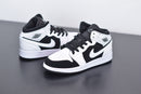 Nike Air Jordan 1 - Mid White Black Tuxedo