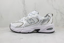 New Balance 530 White Silver Metallic