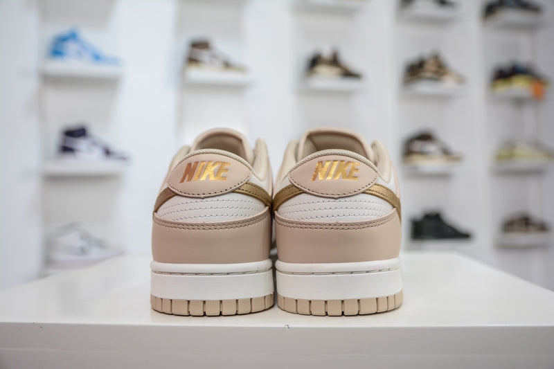 Nike Dunk Low Phantom Metallic Gold