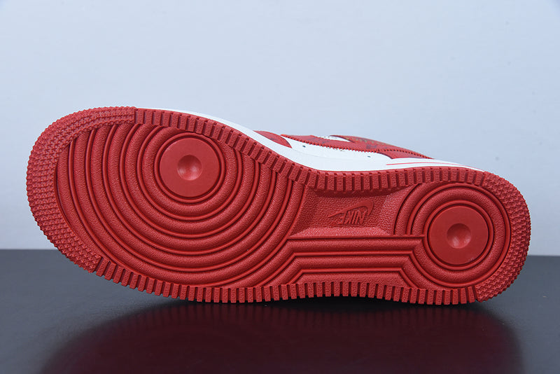 Louis Vuitton Nike Air Force 1 Low By Virgil Abloh White Red