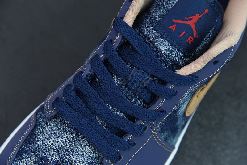 Nike Air Jordan 1 - Low Denim Midnight Navy