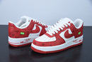 Louis Vuitton Nike Air Force 1 Low By Virgil Abloh White Red