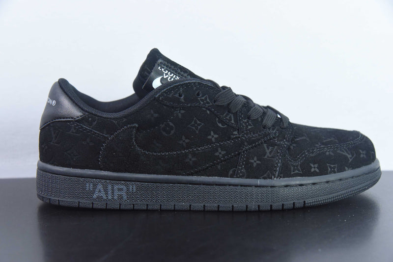 Nike Air Jordan 1 - Low By Virgil Abloh Black