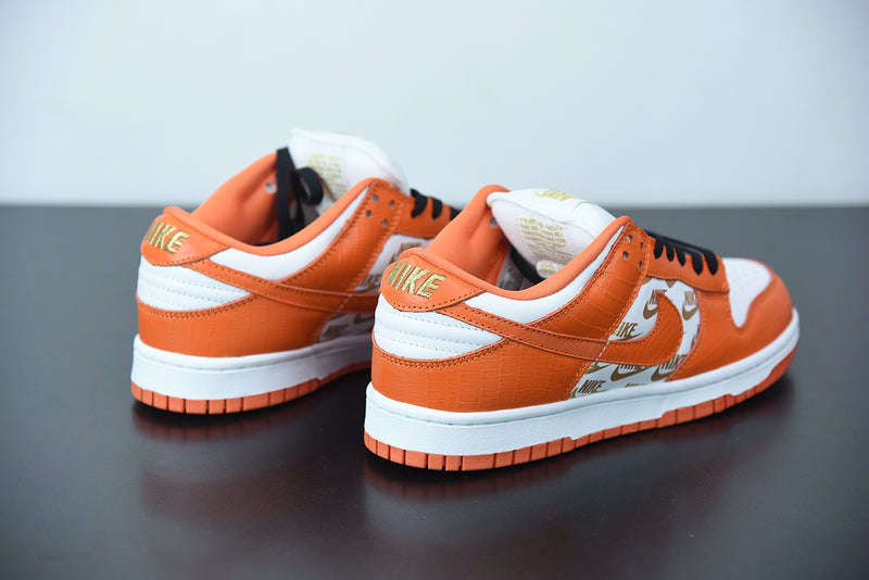 Nike SB Dunk Low x Supreme White Black Orange