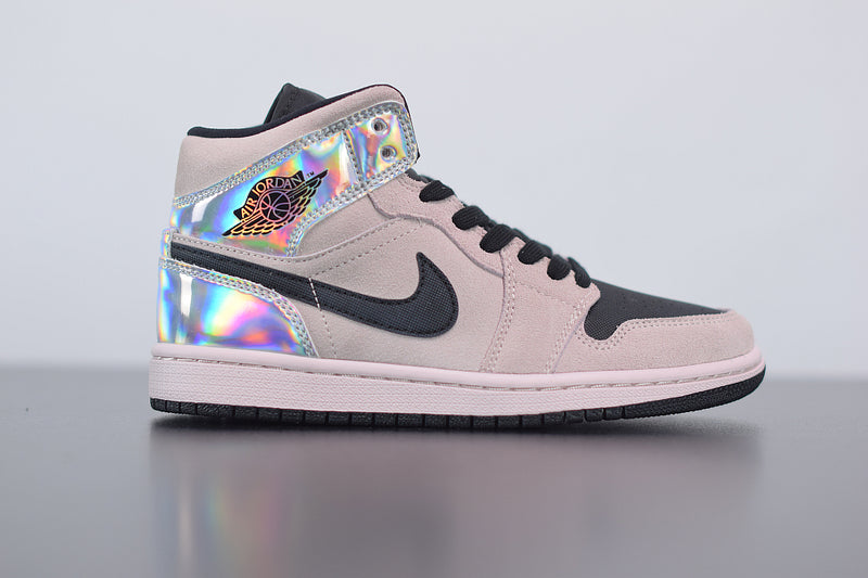 Nike Air Jordan 1 - Mid Dirty Powder Iridescent