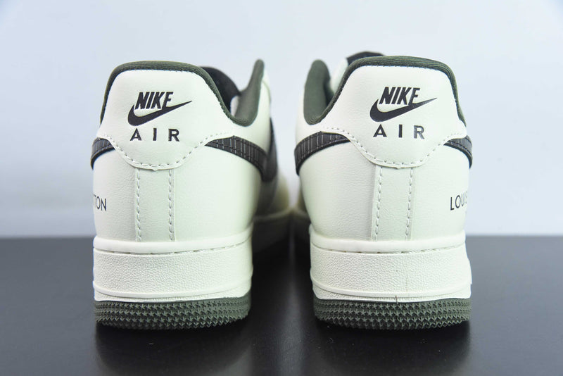 Air Force 1 Low '07' x Louis Vitton Black Green Military