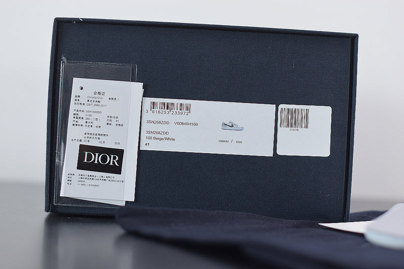 Nike Air Jordan 1 -Low x Dior Grey