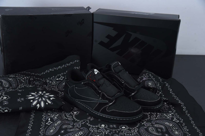 Nike Air Jordan 1 - Low Black Phantom