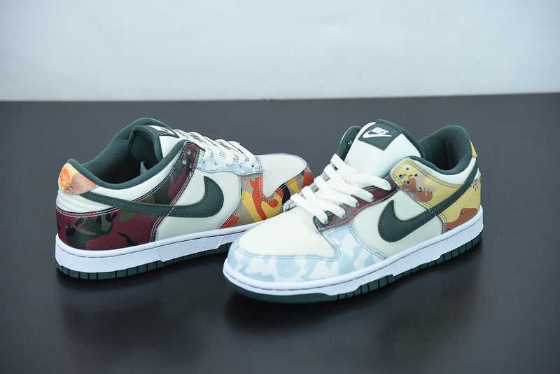 Nike Dunk Low SE Sail Multi-Camo