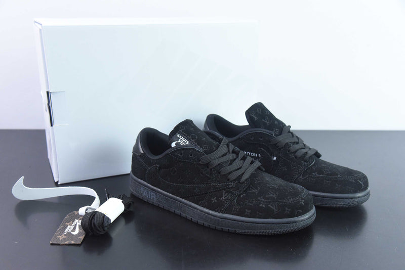 Nike Air Jordan 1 - Low By Virgil Abloh Black
