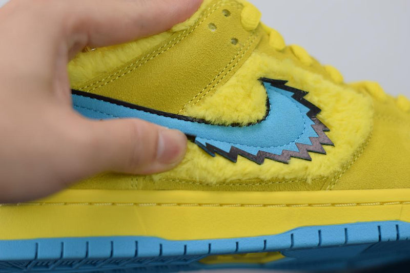 Nike SB Dunk Low Grateful Dead Bears Opti Yellow