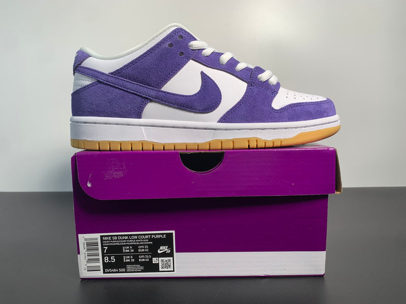 Nike SB Dunk Low Pro ISO Orange Label Court Purple