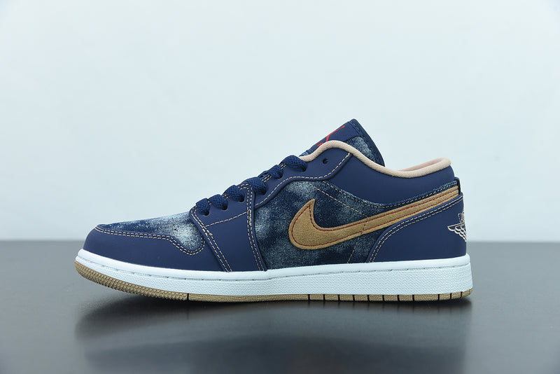 Nike Air Jordan 1 - Low Denim Midnight Navy