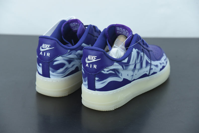 Nike Air Force 1 QS "Purple Skeleton"