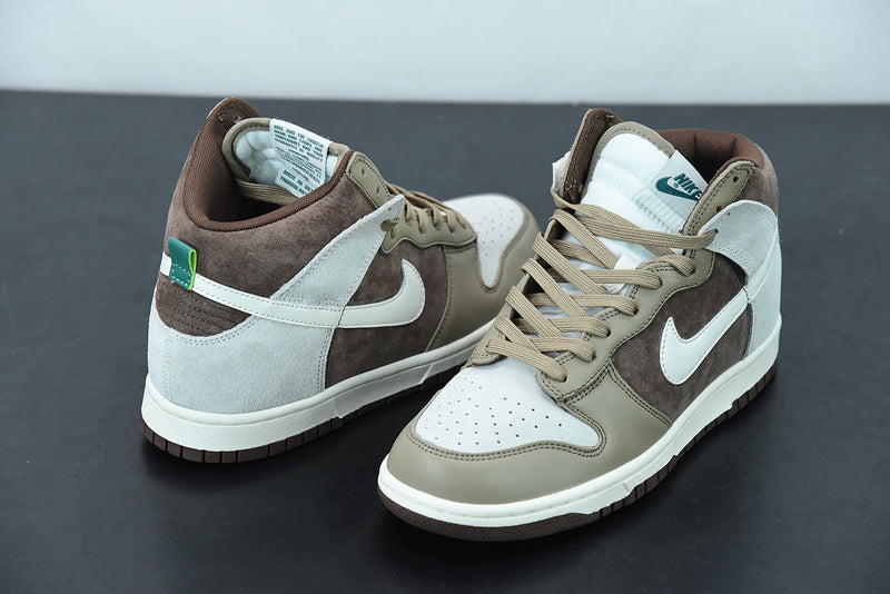 Nike Dunk High Light Chocolate