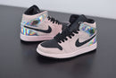 Nike Air Jordan 1 - Mid Dirty Powder Iridescent