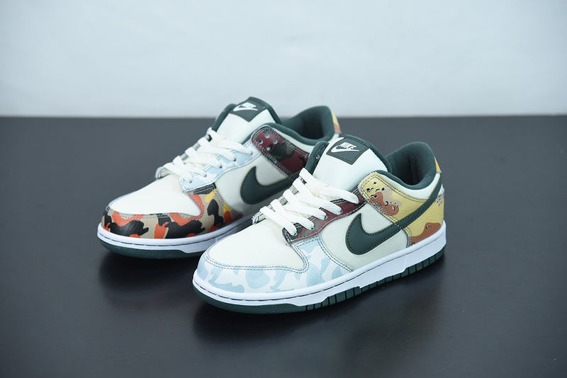 Nike Dunk Low SE Sail Multi-Camo