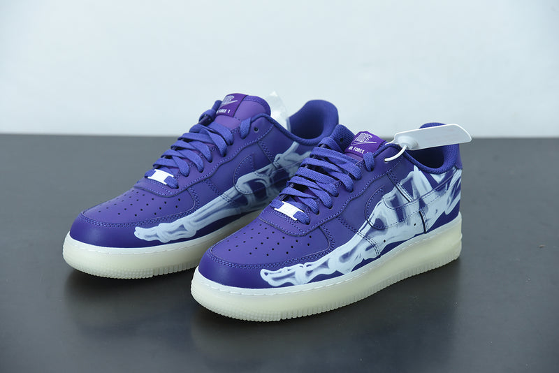 Nike Air Force 1 QS "Purple Skeleton"